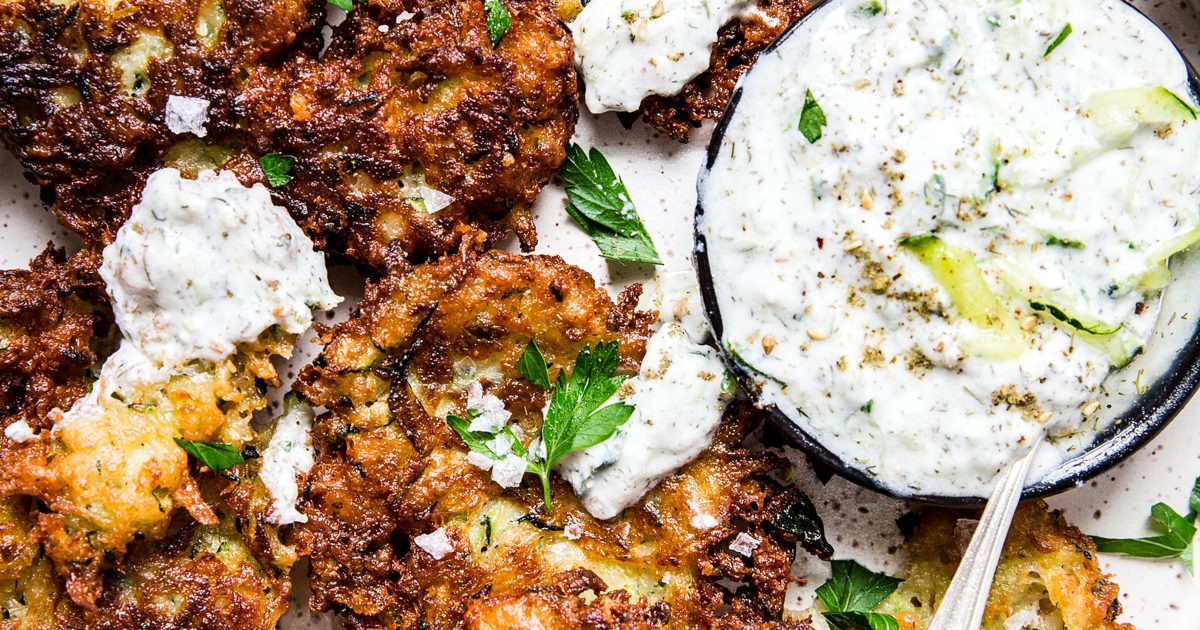 Crispy Zucchini Fritters with Tangy Tzatziki: Your Summer Recipe